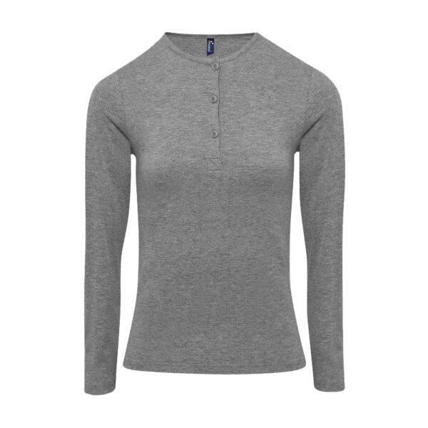 Ladies Long John Roll Sleeve T-Shirt Thumbnail