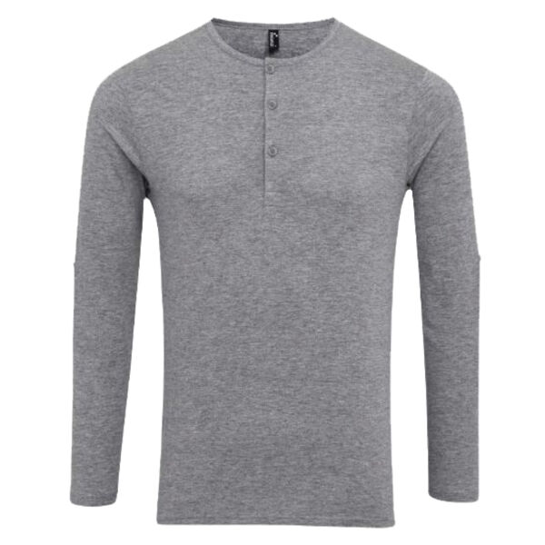 Gents Long John Roll Sleeve T-Shirt Thumbnail